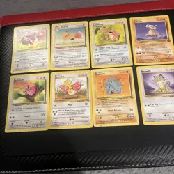 Pokemon TCG Vintage WOTC Jungle 8 x Card Bundle. No Duplicates - Image 1