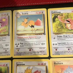 Pokemon TCG Vintage WOTC Jungle 8 x Card Bundle. No Duplicates - Image 3