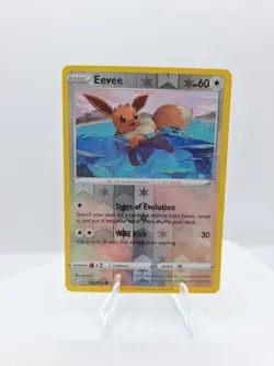 POKEMON FR Card - Eevee 052/072 Reverse Shining Fates - Image 1
