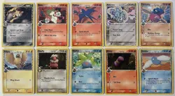 Vintage Pokemon Delta Species Card Lot Of 10 Commons Rares Various Sets LP/MP - Image 1