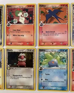 Vintage Pokemon Delta Species Card Lot Of 10 Commons Rares Various Sets LP/MP - Image 5