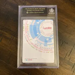 2022 LO4837 Miyako Umino Promo Lycee Overture Card BGS 10 Pristine Black Label - Image 2