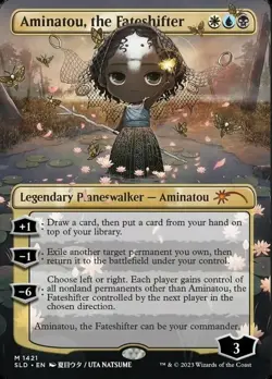 [MTG] Aminatou, the Fateshifter (Foil) (Showcase) (1421) (SLD) NM - Image 1