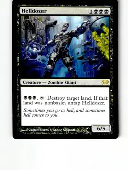 Helldozer 30 Rare Planechase Magic: The Gathering Lightly Played - Image 1
