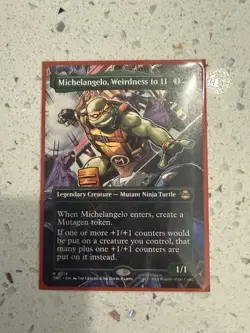 Michelangelo, Weirdness to 11 (Borderless) Teenage Mutant Ninja Turtles Regular - Image 1