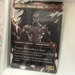 Ozai, the Phoenix King (0311) (Borderless) A:TLA Regular Magic the Gathering - Image 2