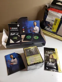 Universes Beyond: Fallout - Science! Commander Deck (OPEN/DISTRESS BOX) 195166228532 - Image 1