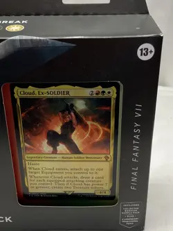 Magic the Gathering MTG Final Fantasy VII Limit Break Commander Deck Sealed - Image 4
