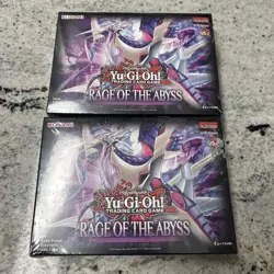 Yugioh Rage Of The Abyss 1st Edition English 4 Pack 9 Card Box Factory Sealed - Image 2