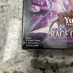 Yugioh Rage Of The Abyss 1st Edition English 4 Pack 9 Card Box Factory Sealed - Image 3