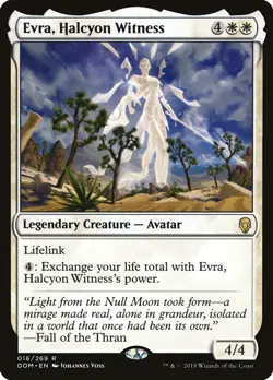 MTG Evra, Halcyon Witness ** Dominaria ** English (NM) - Image 1