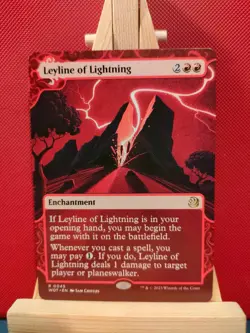 Leyline of Lightning (Showcase) - Wilds of Eldraine Enchanting Tales - NM - MTG - Image 1