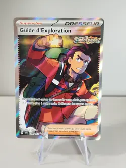 Carte POKEMON FR - Guide d'Exploration 200/162 Full Art Forces Temporelles - Image 1