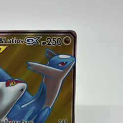 Pokemon Latias & Latios GX Ultra Rare TAG TEAM Full Art Holo Team Up 169/181 - Image 2