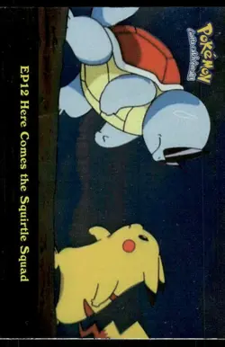 Pokemon Cards EP12 Here Comes the Squirtle Squad HOLO Topps Series 2 NM - Image 1