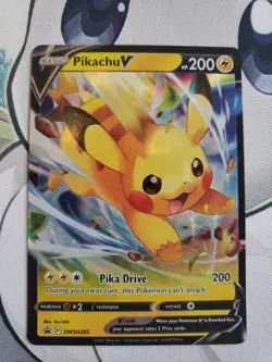 Pokemon Pikachu V SWSH285 Promo (In Hand) NM/M 🔥 🔥 🔥 BUY NOW SHIP FAST - Image 1