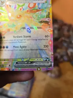 Pokemon TCG Leafeon EX Double Rare Holo Prismatic Evolutions - Image 4