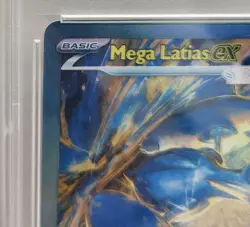 2025 Pokemon MEG EN Mega Latias EX Special Illustration Rare 181 PSA 10 DAMAGED - Image 5