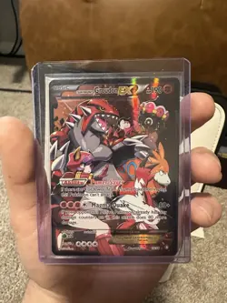 Pokemon Team Aqua's Kyogre Card 006/034 Team Magma's Groudon EX 015/034 LP-/MP+ - Image 4