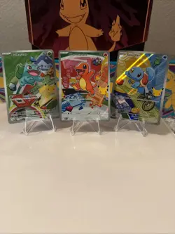 Pokemon First Partner Kanto Starters Bulbasaur, Charmander, Squirtle 30th - Image 1