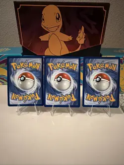 Pokemon First Partner Kanto Starters Bulbasaur, Charmander, Squirtle 30th - Image 2