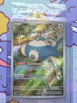 Snorlax SVP051 Scarlet & Violet 151 Promo Sealed Pokemon TCG - Image 1