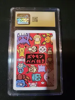 Meowth 2019 Pokemon Playing Cards JPN Old Maid CGC 10 Pristine - Image 2