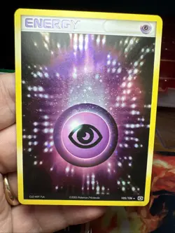Pokemon Psychic Energy Holo Rare Card Emerald 105/106 LP/MP Condition - Image 5