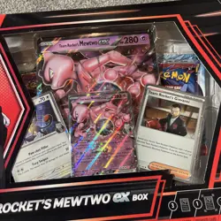 Pokemon TCG Team Rocket’s Mewtwo ex Box *NEW & SEALED* Fast Dispatch ✅ - Image 2