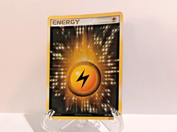 Lightning Energy 104/106 EX Emerald Holo Swirl Pokemon 2005 - Image 3