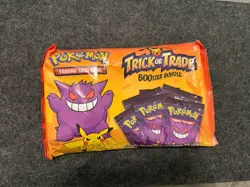 Pokemon Trick or Trade Booster Bundle 120 Pack TCG Pikachu Gengar Cards - Image 1