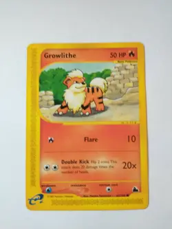 Growlithe 62/144 Skyridge Pokemon Card NM - Image 1