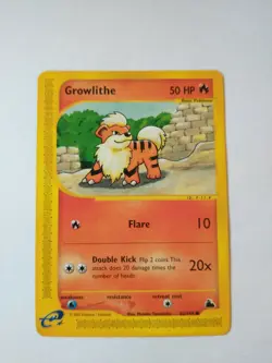 Growlithe 62/144 Skyridge Pokemon Card NM - Image 2