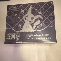 Pokemon Center Scarlet & Violet Paldean Fates Elite Trainer Box Pokemon Center - Image 2