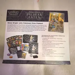 Pokemon Center Scarlet & Violet Paldean Fates Elite Trainer Box Pokemon Center - Image 5
