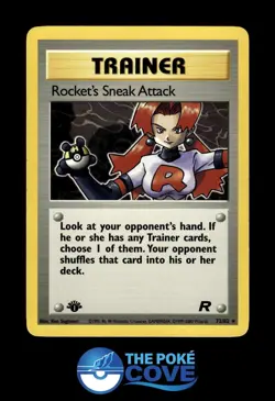 Rocket's Sneak Attack 72/82 | Team Rocket 1st Edition | Pokemon Rare | LP - Image 1
