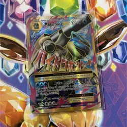 Mega Blastoise EX 102/108 Evolutions Ultra Rare Full Art Holo Pokemon TCG Card - Image 1