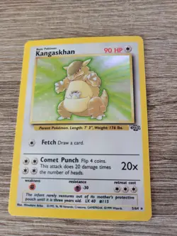 Kangaskhan 5/64 Holo Jungle Set WOTC 1999 Pokemon Card MP Vintage Rare - Image 1