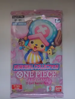 Memorial Collection Booster Pack One Piece Card Game EB-01 English EB01 New - Image 1