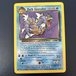 Dark Gyarados 25/82 - Non-Holo Rare - Pokemon TCG - Team Rocket Set - NM - Image 1