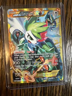 Pokemon TCG Shaymin EX 77a/108 Alternate Full Art - Image 3