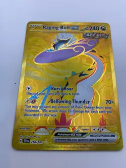 Pokemon TCG -Raging Bolt ex 218/162 Temporal Forces - Full Art Holo - Image 1