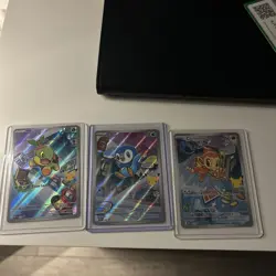 Pokemon TCG - First Partner Illustration Collection Series 1 Gen 4 Starters - Image 1