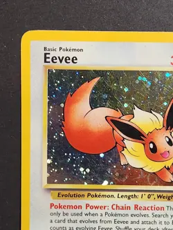 Pokemon TCG Cards Eevee 11 WOTC Black Star Promo Holo - Image 2