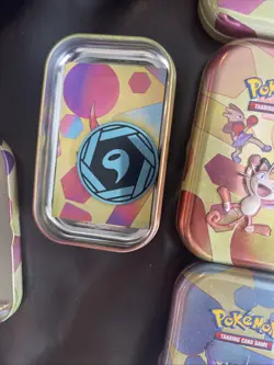 *EMPTY* Pokemon 151 Mini Tins 16 tins - Including ART and COINS - NO PACKS - Image 2