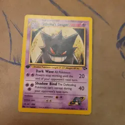 Pokemon TCG Sabrina's Gengar Gym Challenge 29/132 1st Edition - Image 1