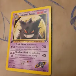 Pokemon TCG Sabrina's Gengar Gym Challenge 29/132 1st Edition - Image 3