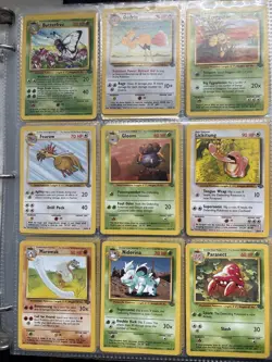 Complete Jungle Set Commons And Uncommon Vintage WoTC Pokemon Cards - Image 1