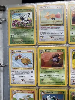 Complete Jungle Set Commons And Uncommon Vintage WoTC Pokemon Cards - Image 2