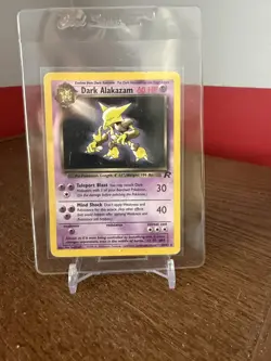 Pokemon TCG Team Rocket Dark Alakazam 18/82 Non Holo - Image 1